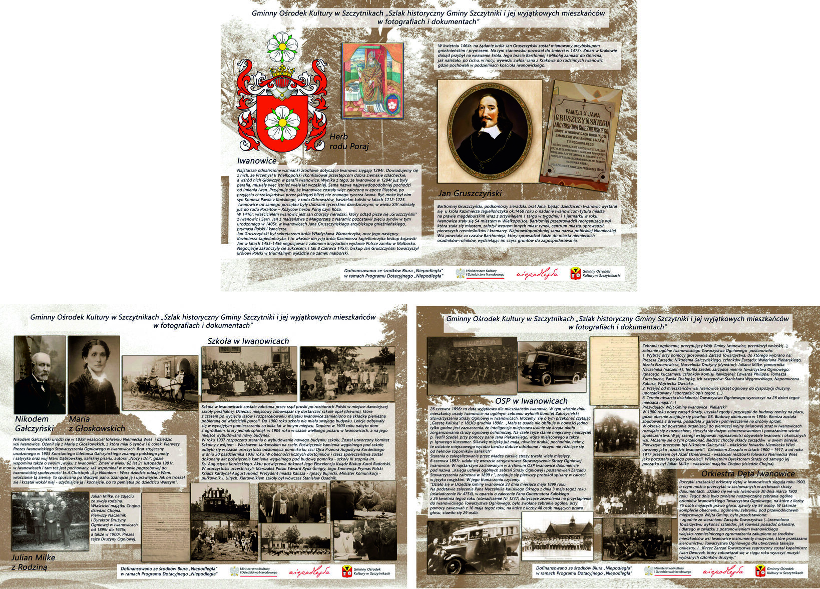 Tablice Iwanowice komplet