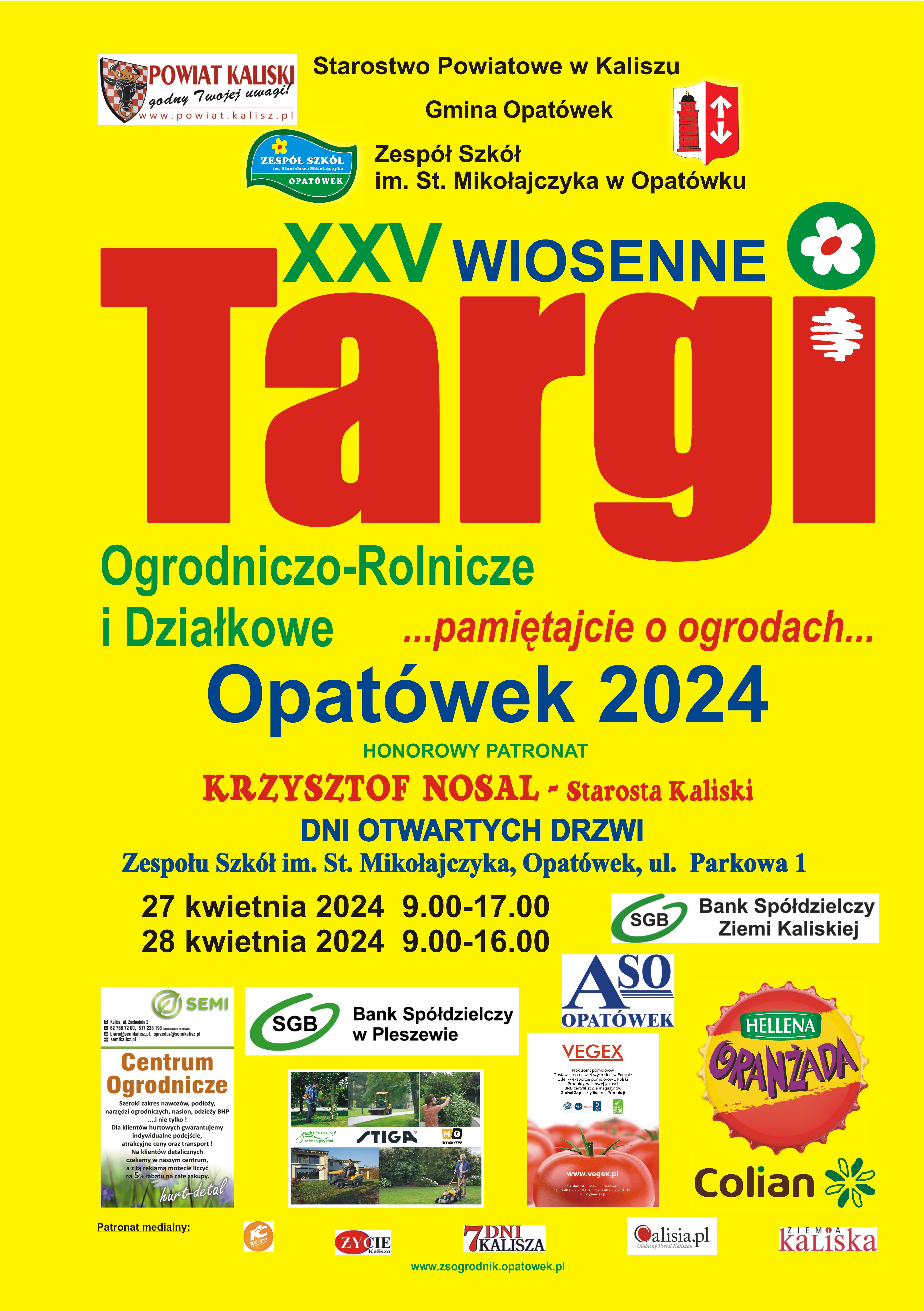 plakat targowy 2024r