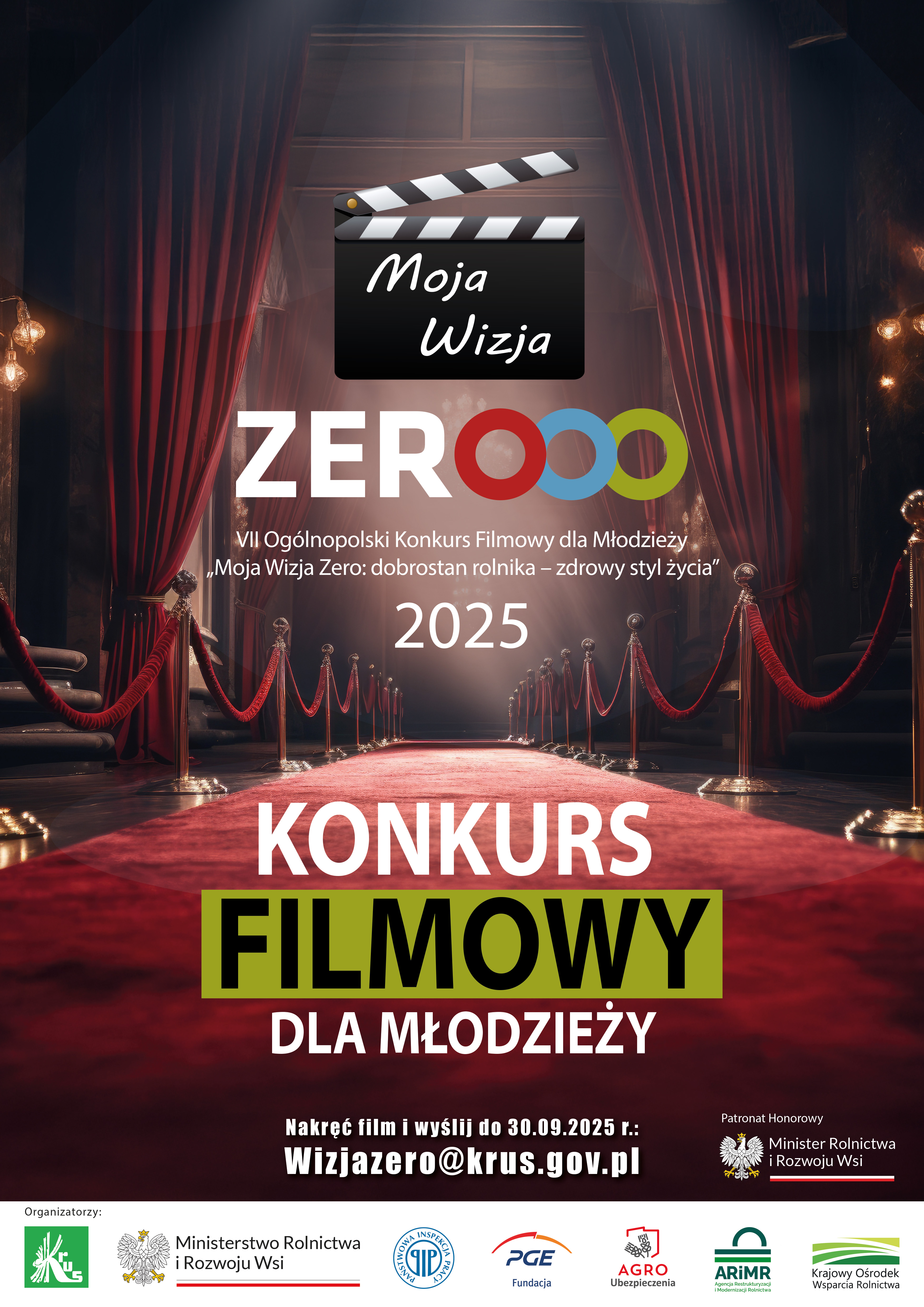 Plakat Moja Wizja Zero 2025