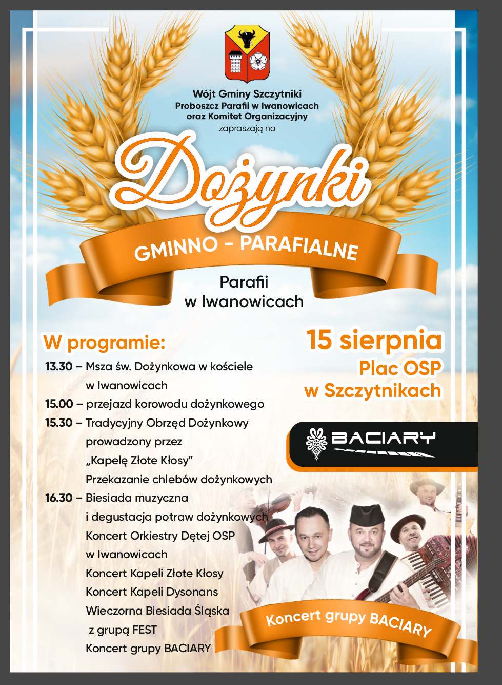 plakat dożynki